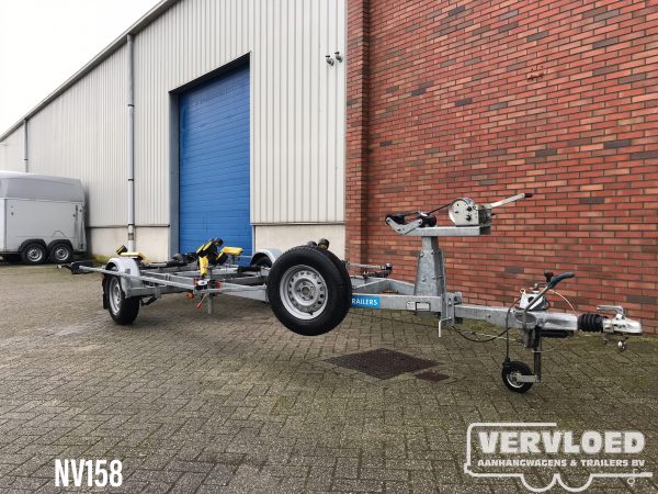 Boottrailer enkelasser kantelbaar 1800kg